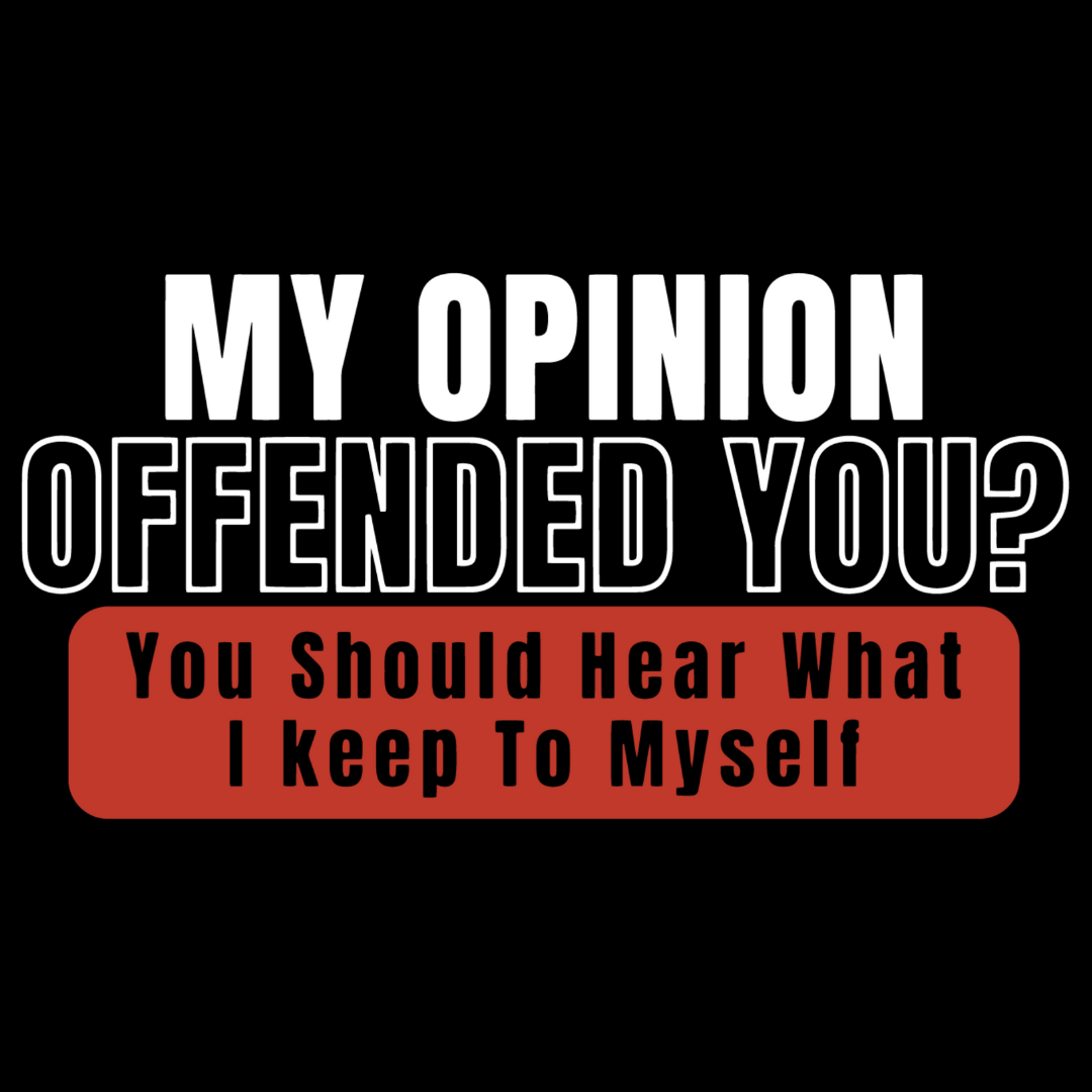 My Opinion Offended You