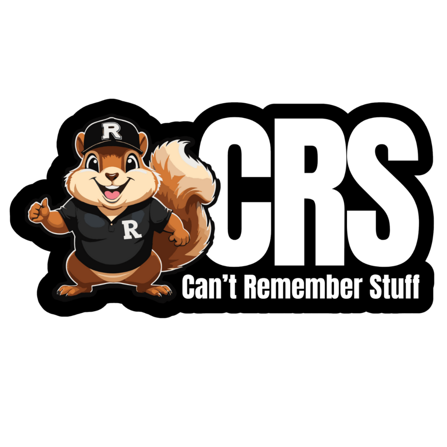 REALarious Official CRS (Can't Remember Stuff) Stickers