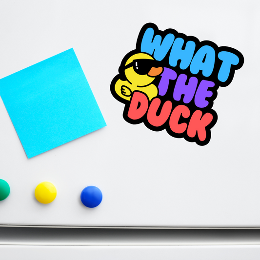 What The Duck Stickers