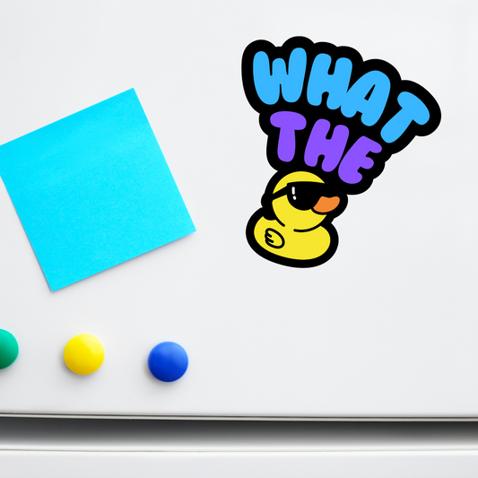 What The Duck Stickers