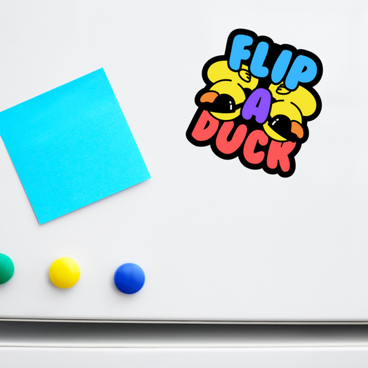 Flip A Duck Magnet