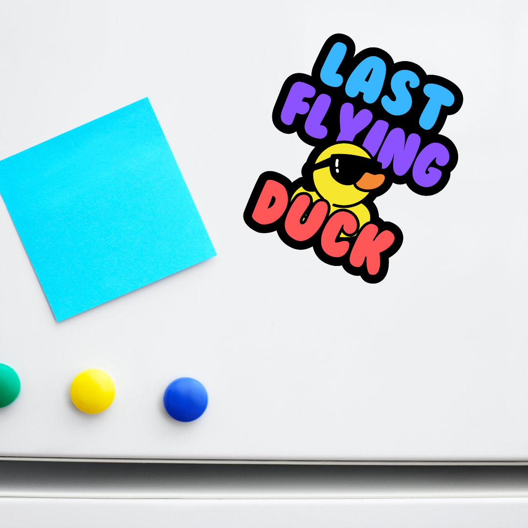 Last Flying Duck Stickers