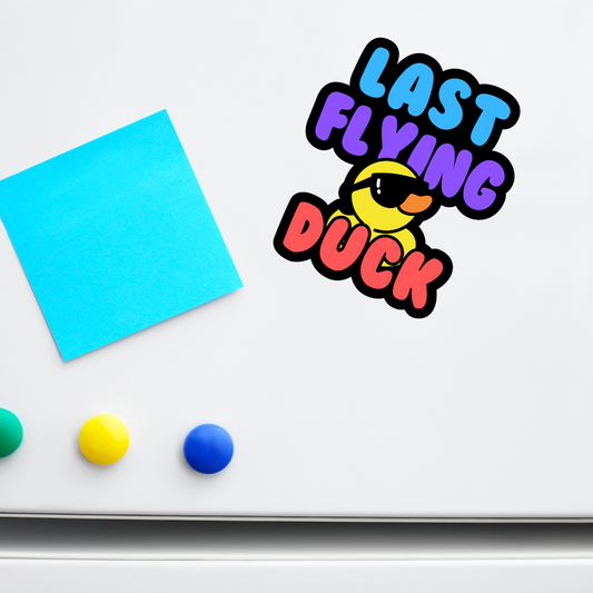 Last Flying Duck Magnet