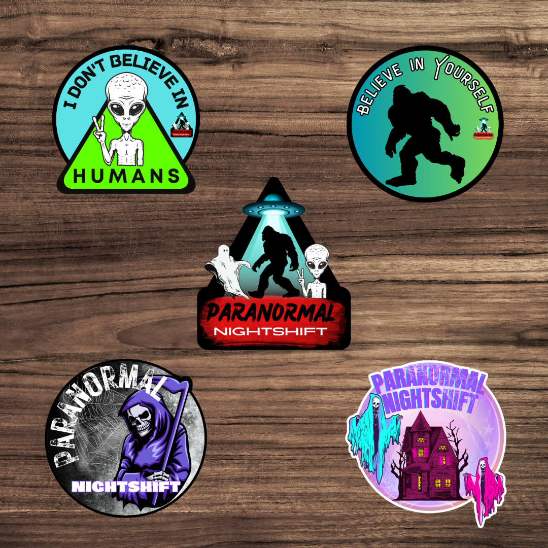 Paranormal Nightshift Sticker Pack