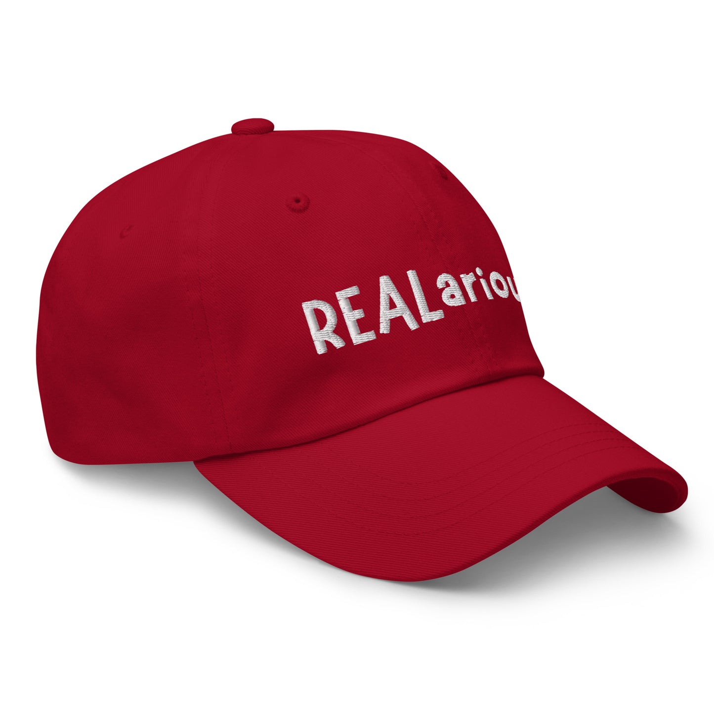 Official REALarious Dad hat