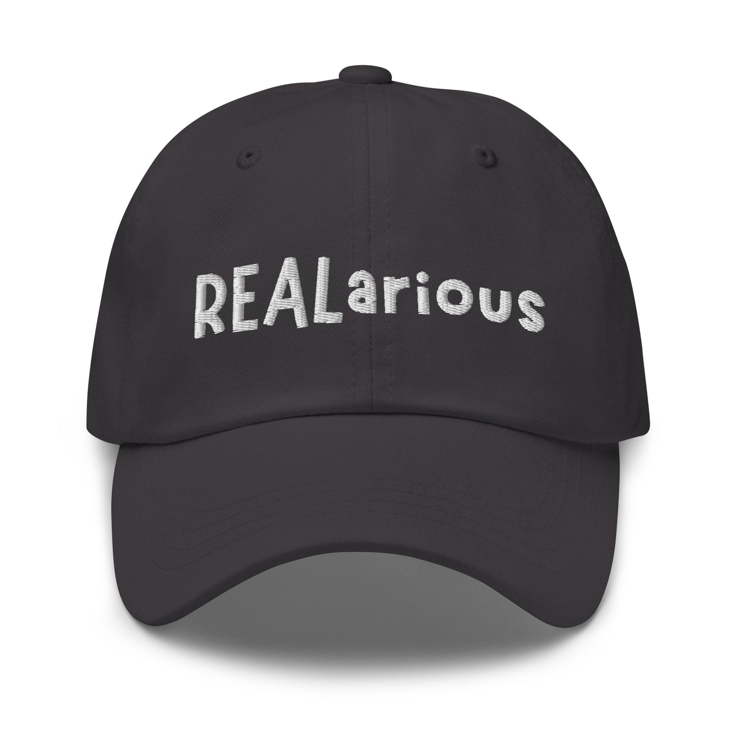 Official REALarious Dad hat