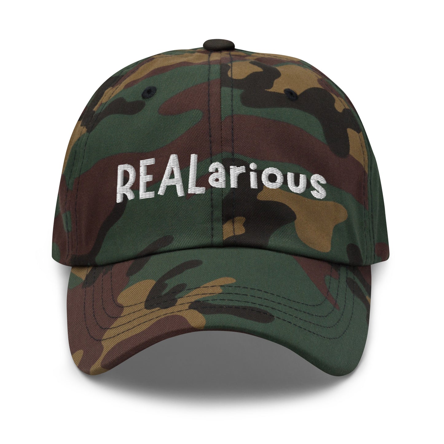 Official REALarious Dad hat