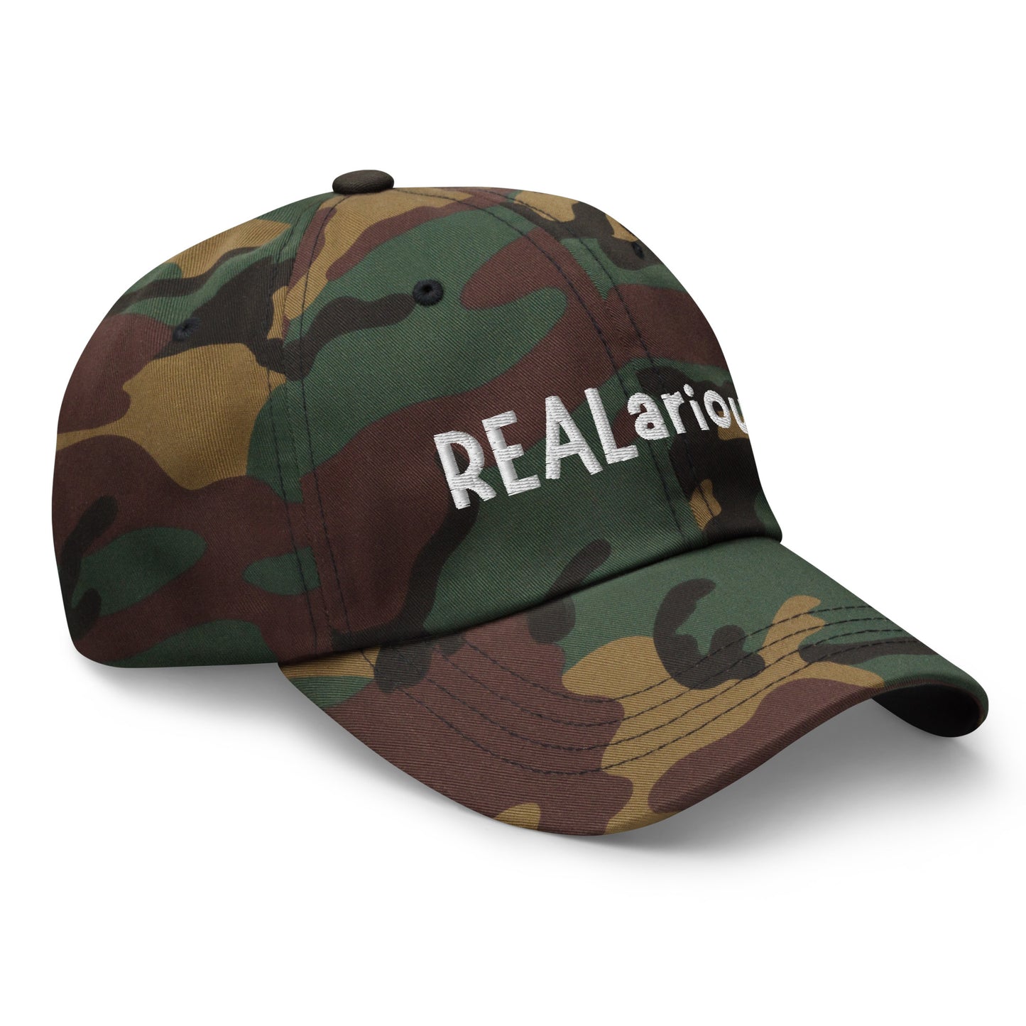 Official REALarious Dad hat