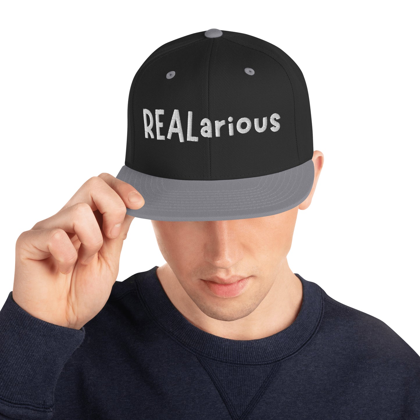 Official REALarious Snapback Hat