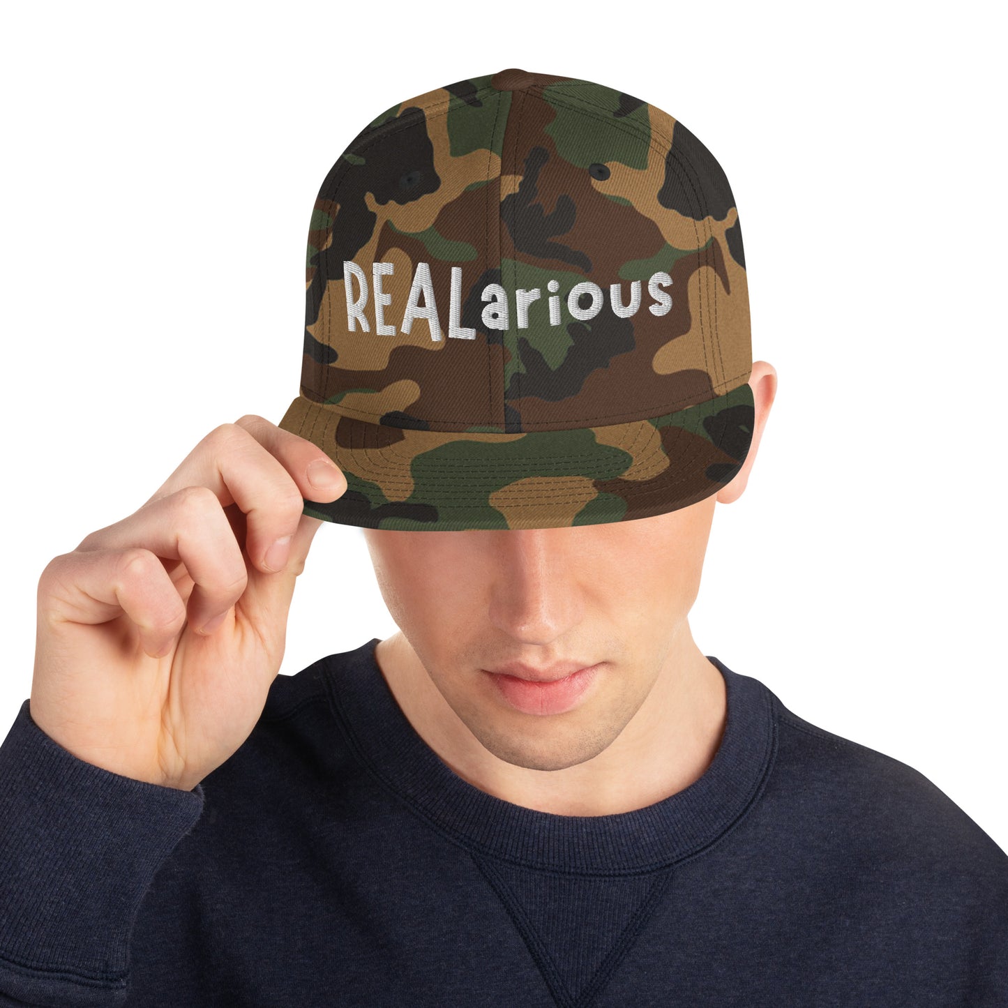 Official REALarious Snapback Hat