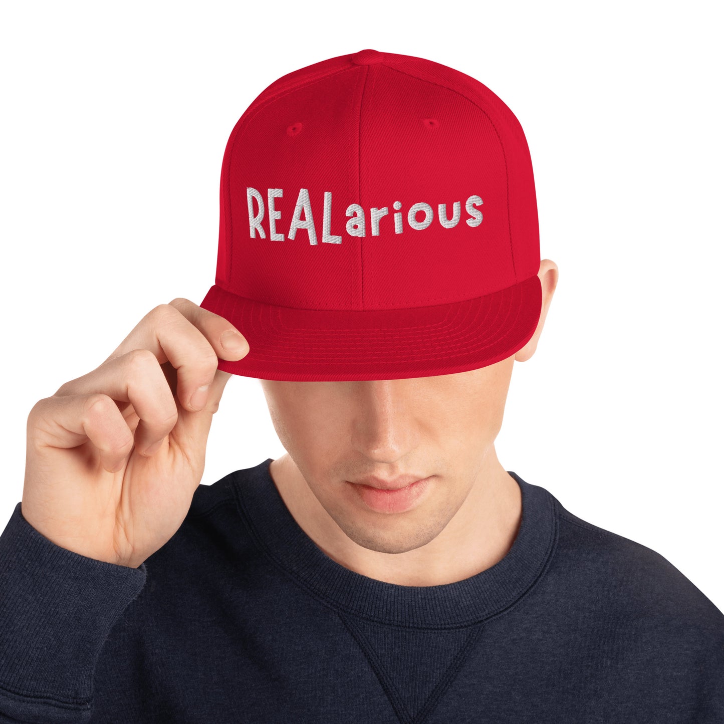 Official REALarious Snapback Hat