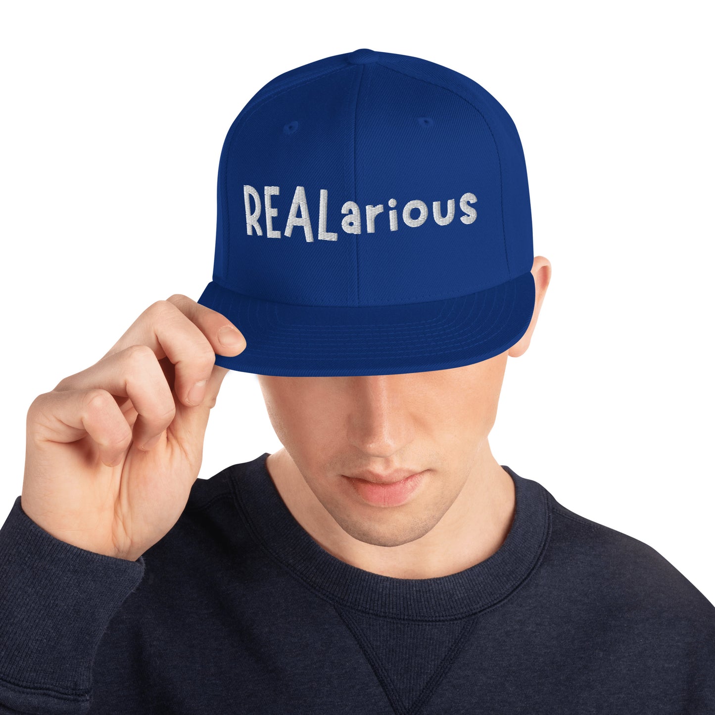 Official REALarious Snapback Hat