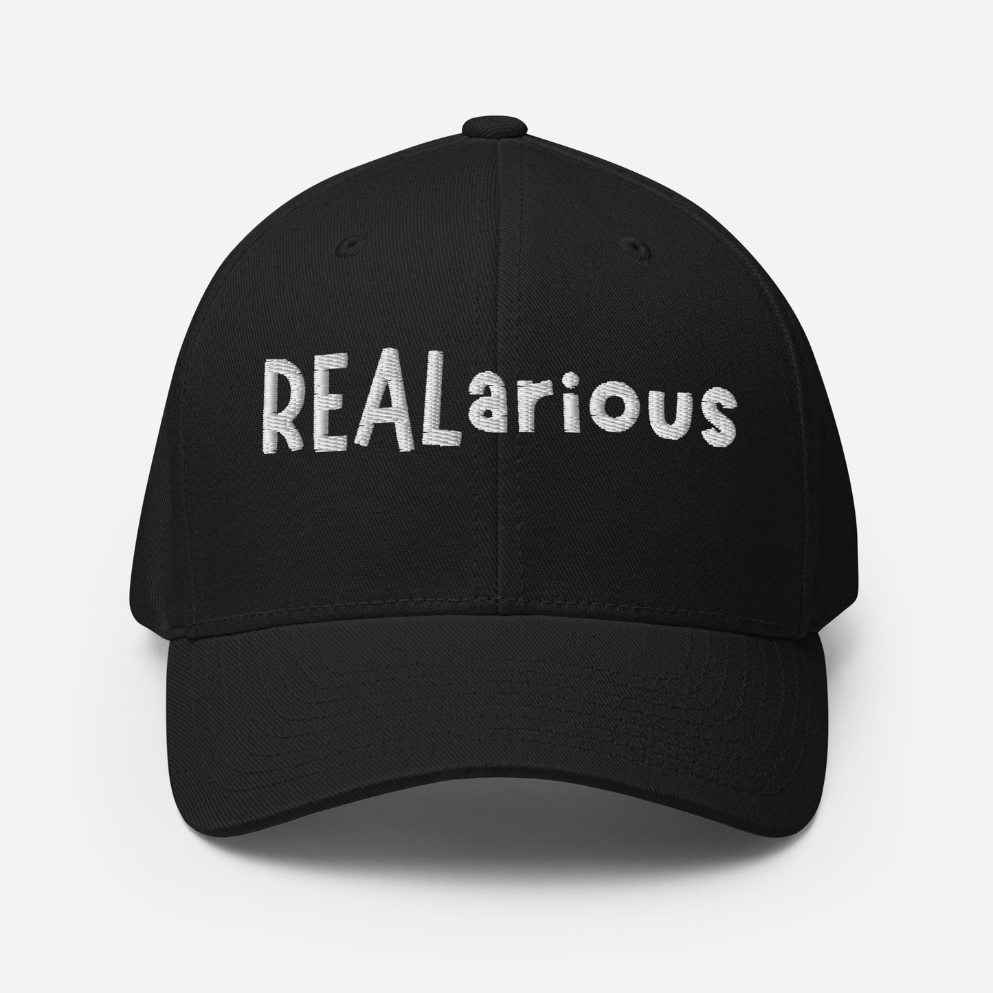 Official REALarious Structured Twill Cap Closed Back Fitted