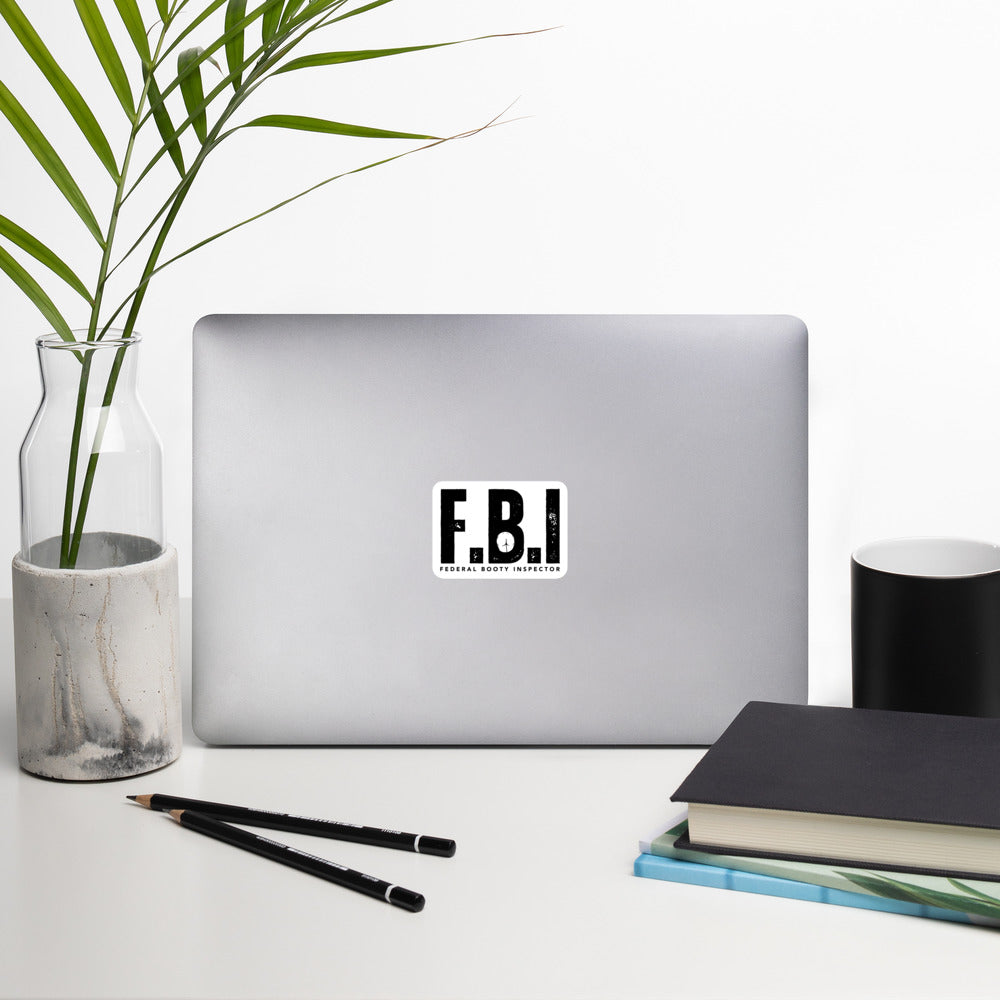 FBI Federal Booty Inspector Stickers