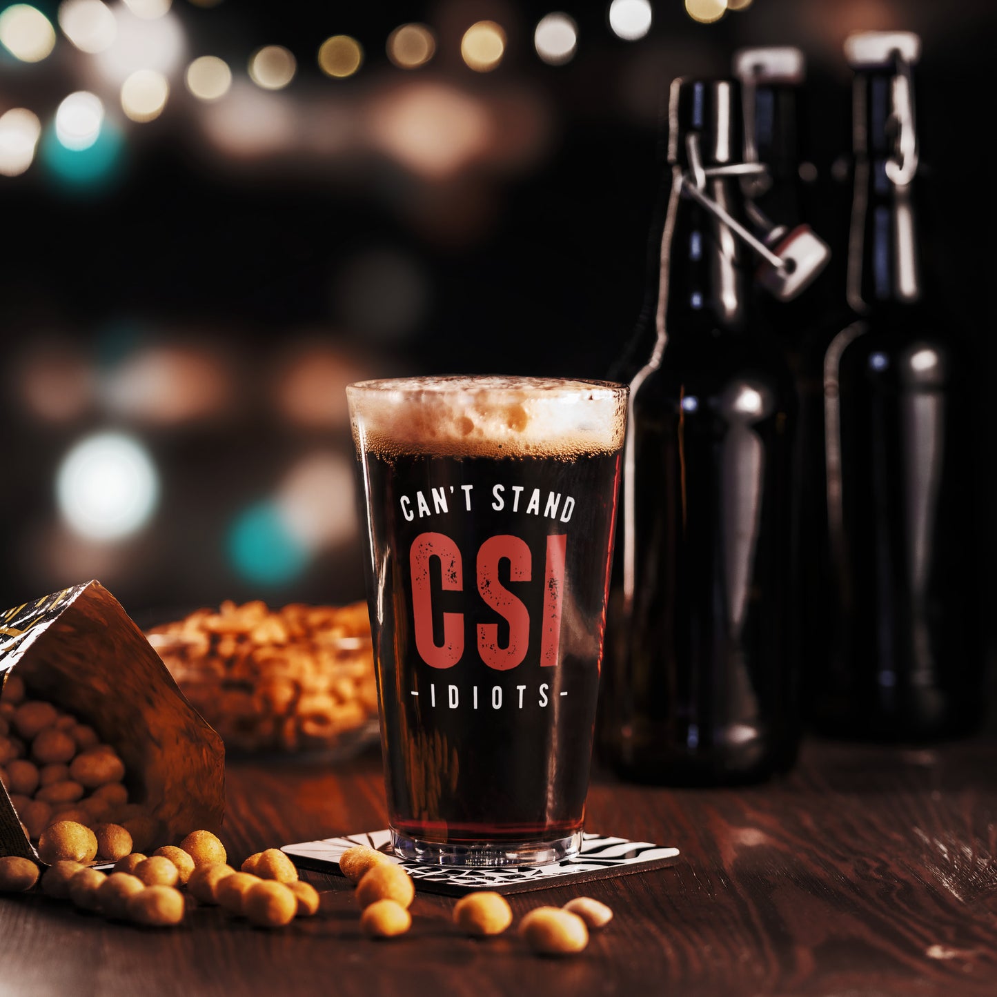 CSI Shaker Pint Glass