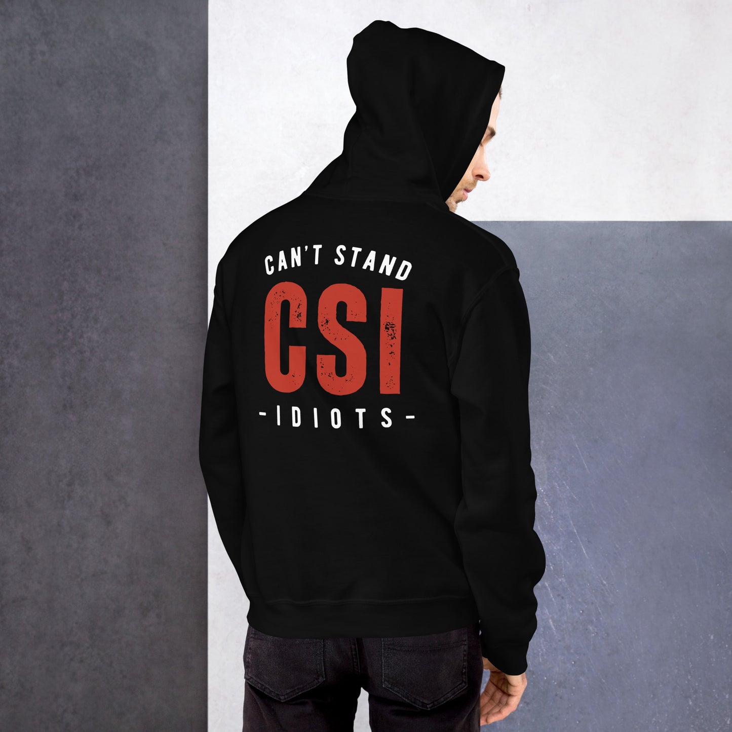 REALarious Official CSI Red Hoodie