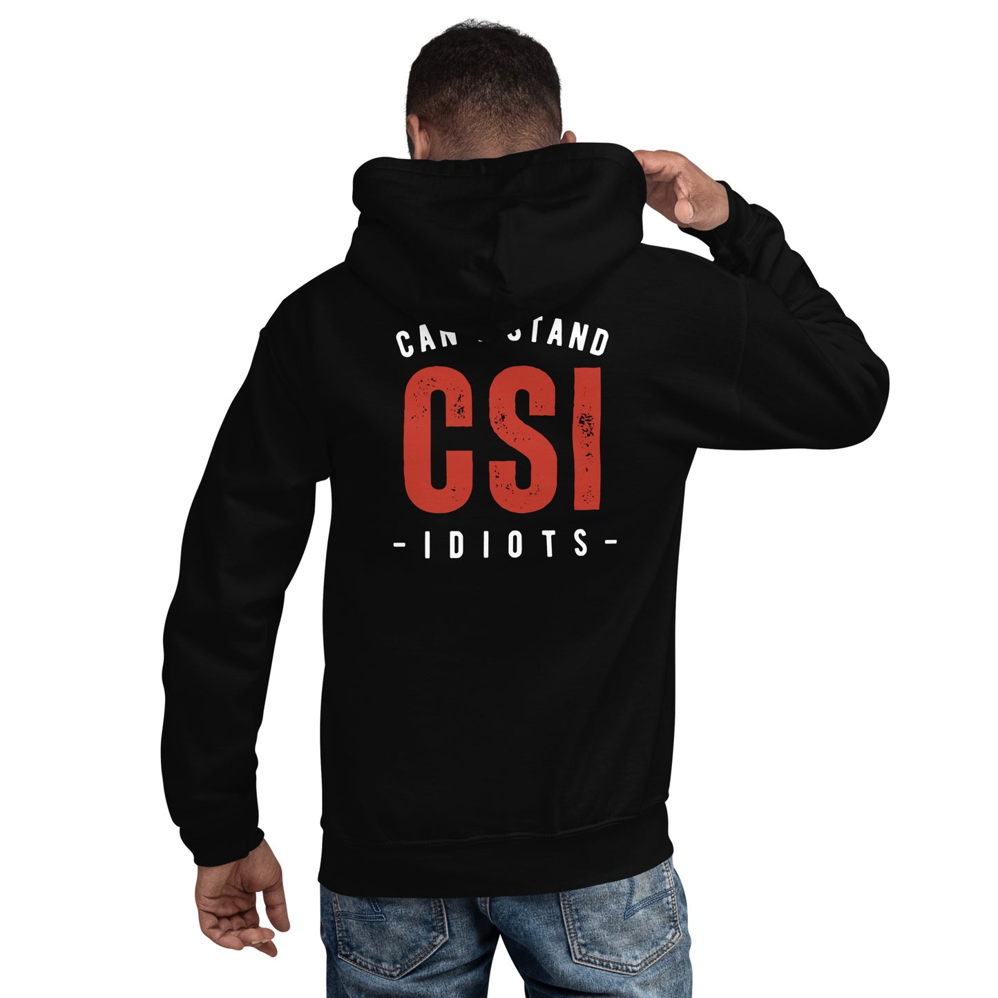 REALarious Official CSI Red Hoodie