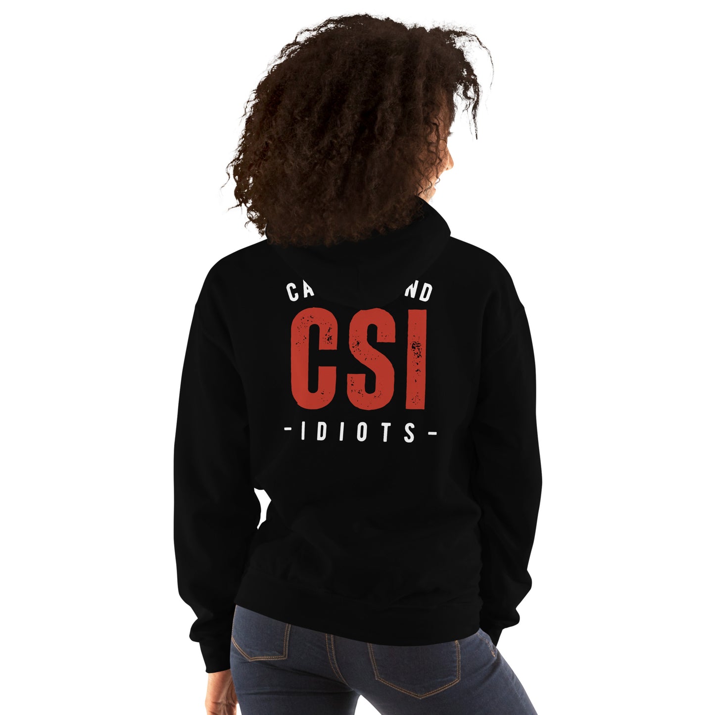 REALarious Official CSI Red Hoodie