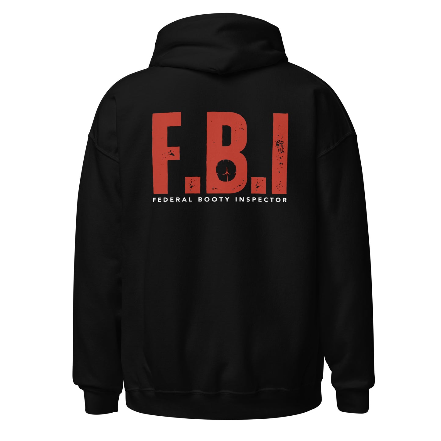 REALarious Official FBI-Red Hoodie Dark