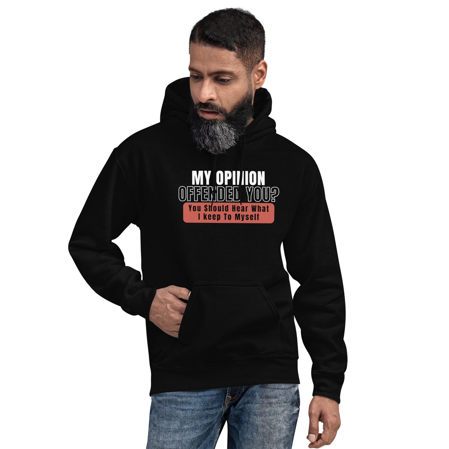 My Opinion Offended You Hoodie Red