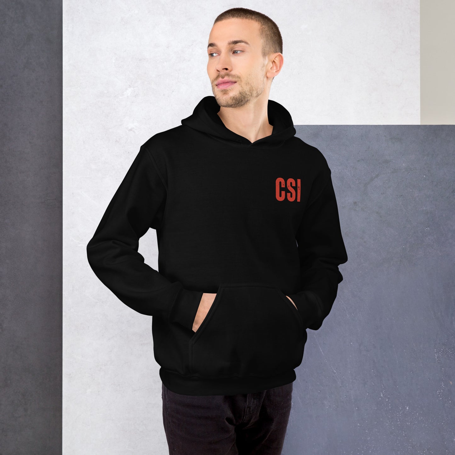 REALarious Official CSI Red Hoodie