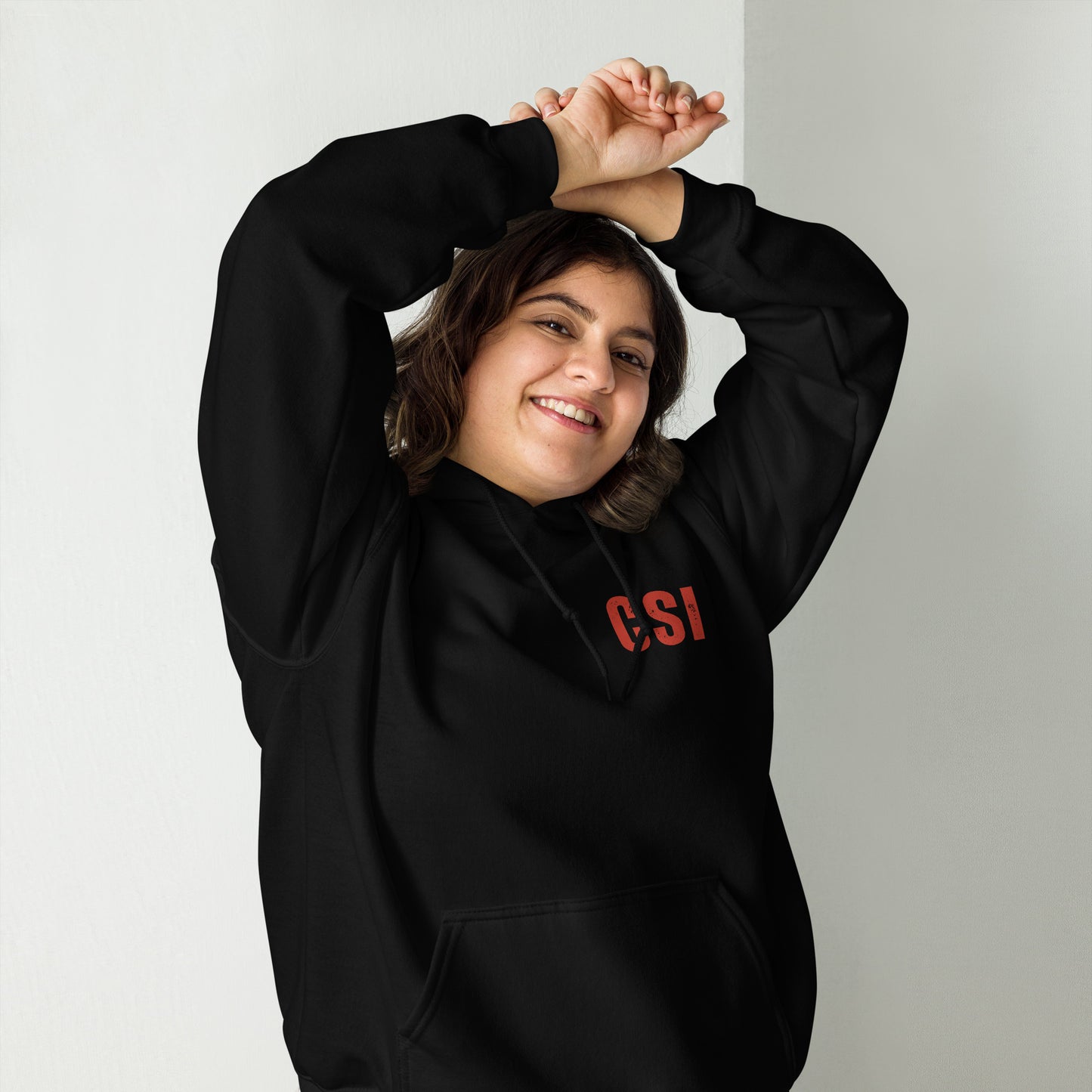 REALarious Official CSI Red Hoodie