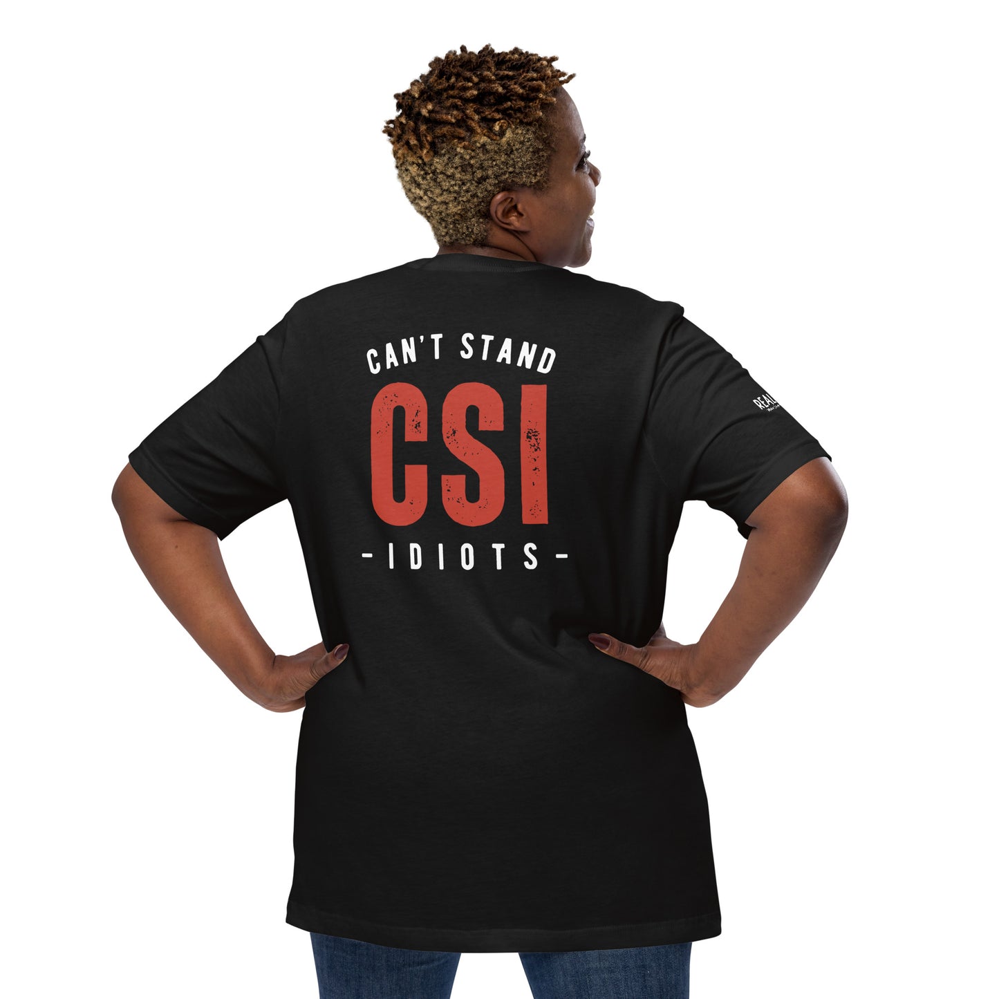 Official REALarious CSI T-shirt Red