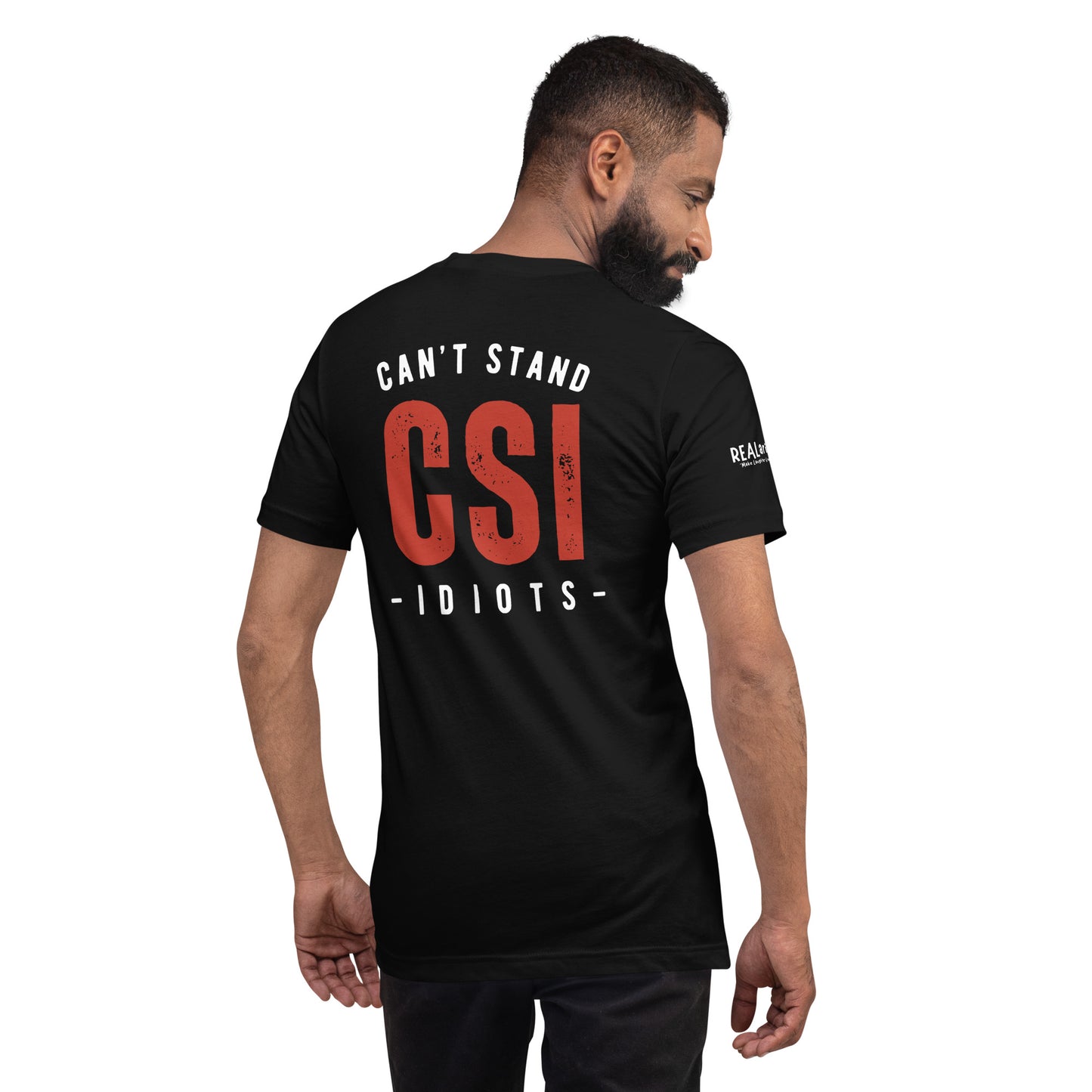 Official REALarious CSI T-shirt Red