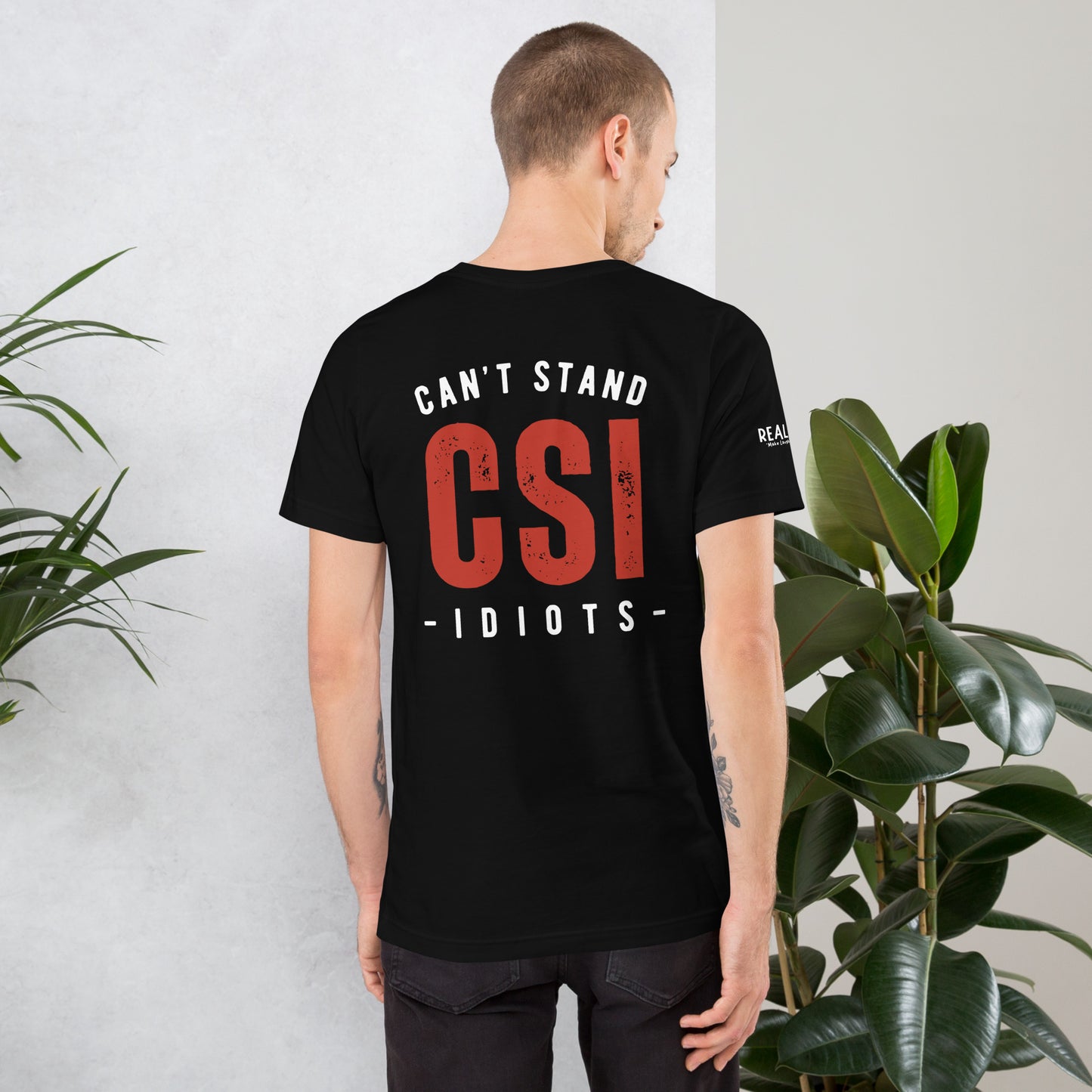 Official REALarious CSI T-shirt Red