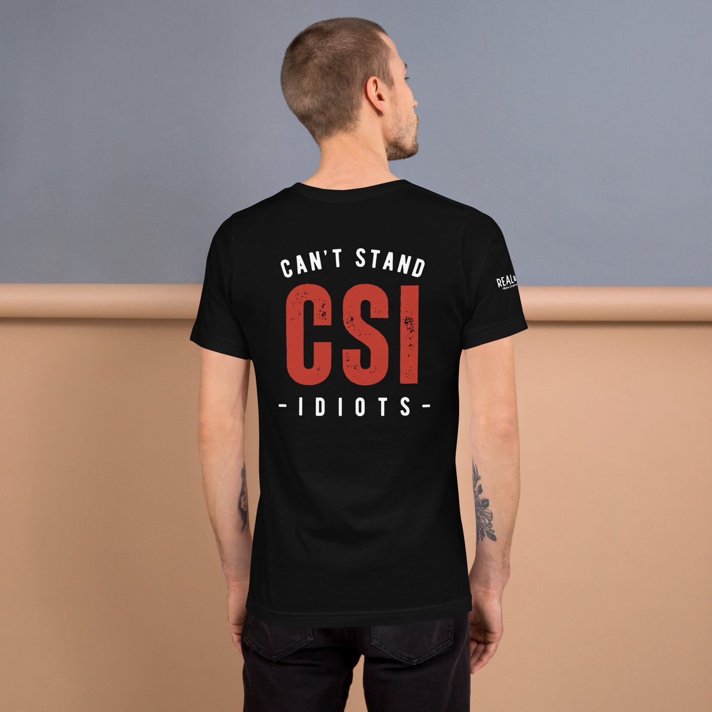 Official REALarious CSI T-shirt Red