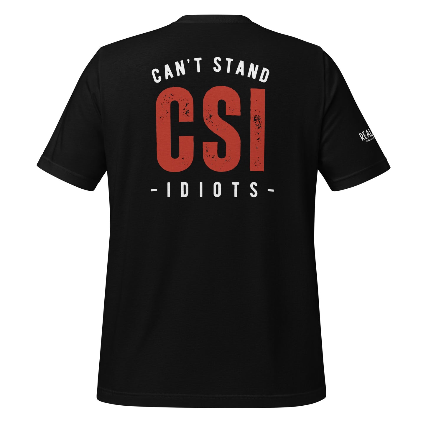 Official REALarious CSI T-shirt Red