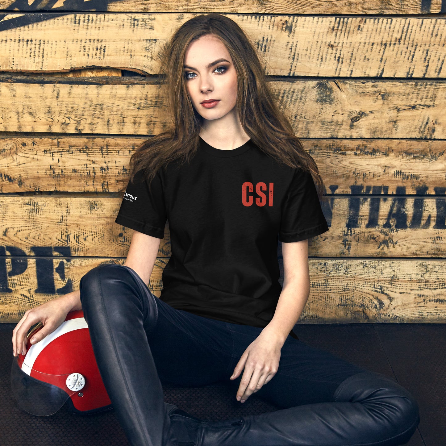 Official REALarious CSI T-shirt Red