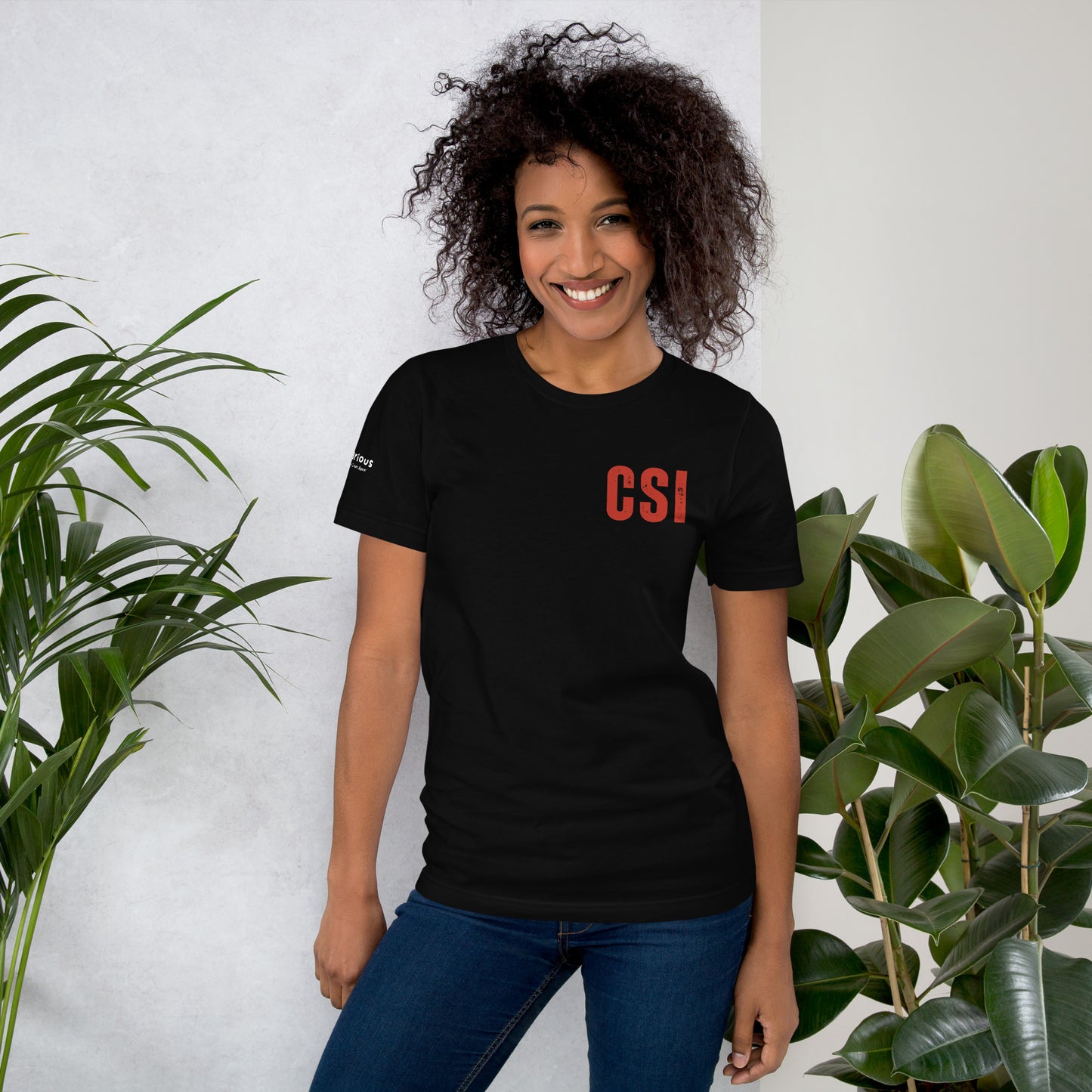 Official REALarious CSI T-shirt Red