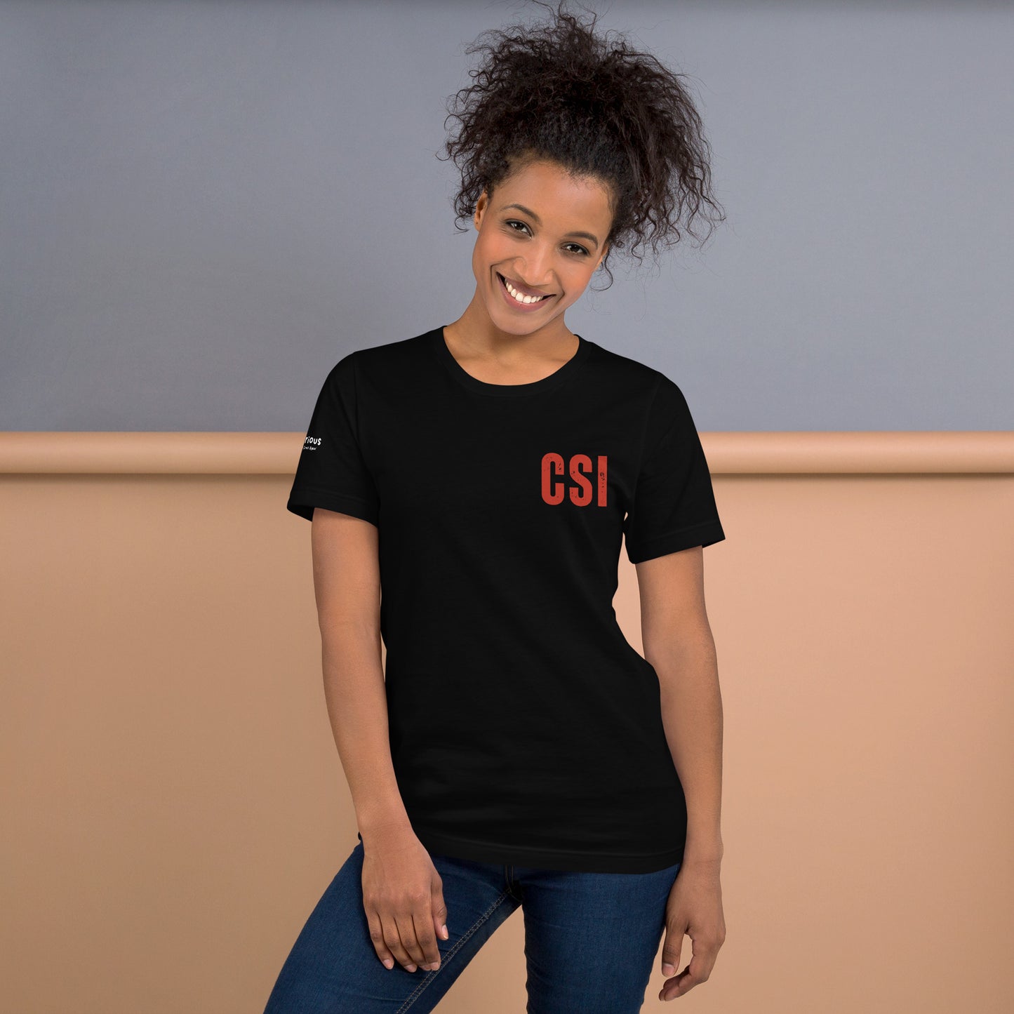 Official REALarious CSI T-shirt Red