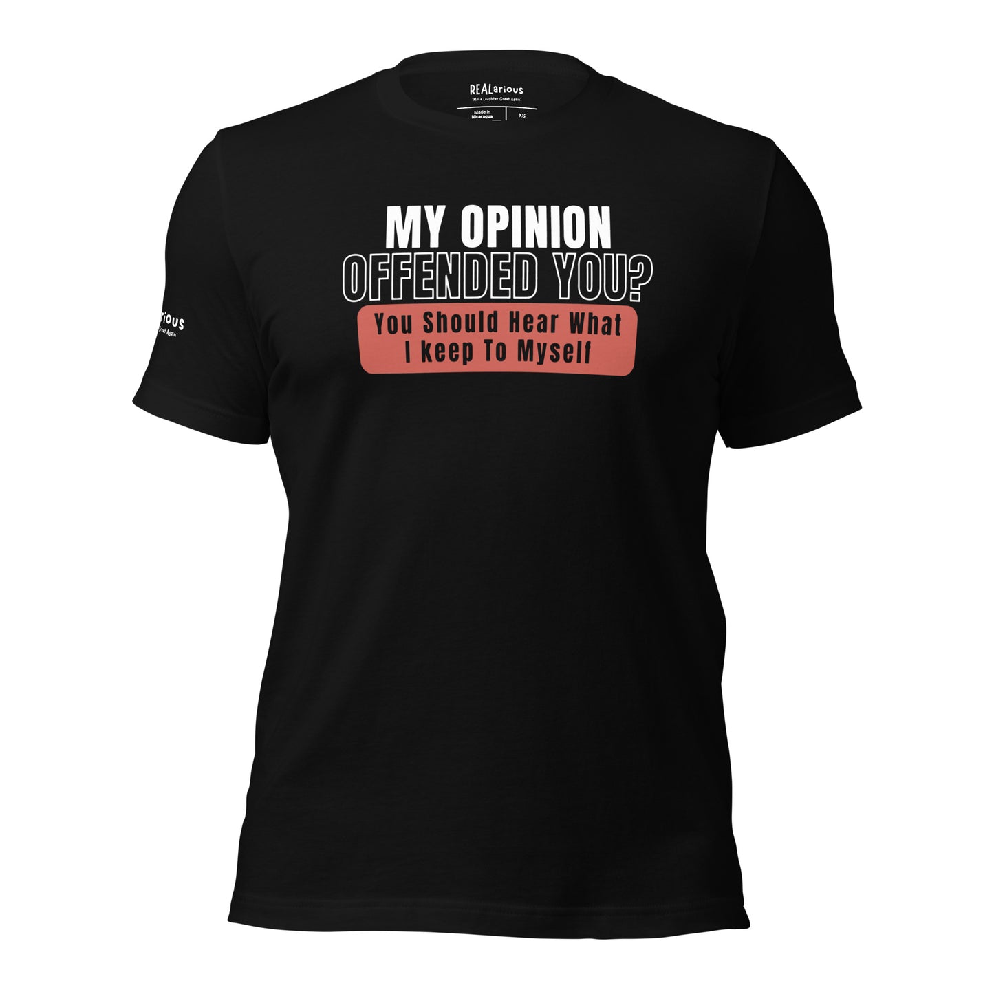 My Opinion Offended You T-Shirt Red