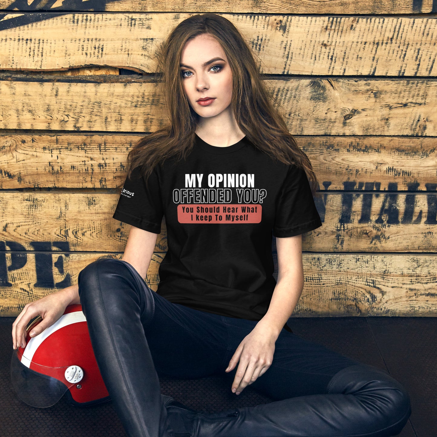 My Opinion Offended You T-Shirt Red