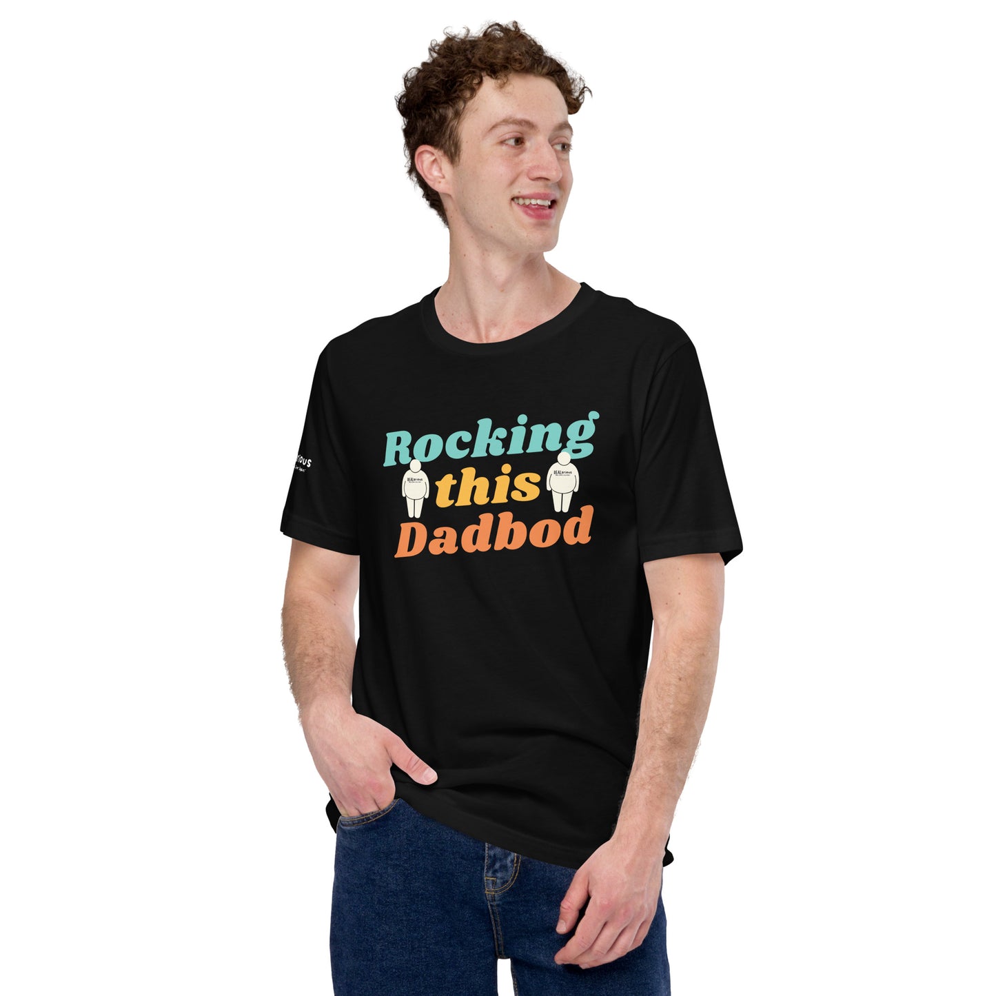 Official REALarious Rocking This Dadbod T-Shirt