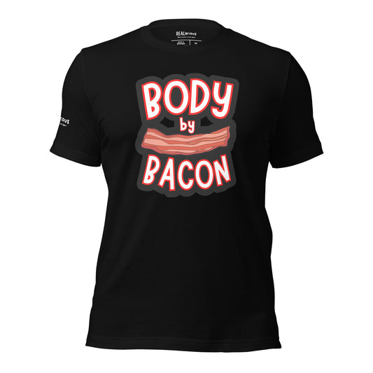 REALarious Official Body By Bacon T-Shirt