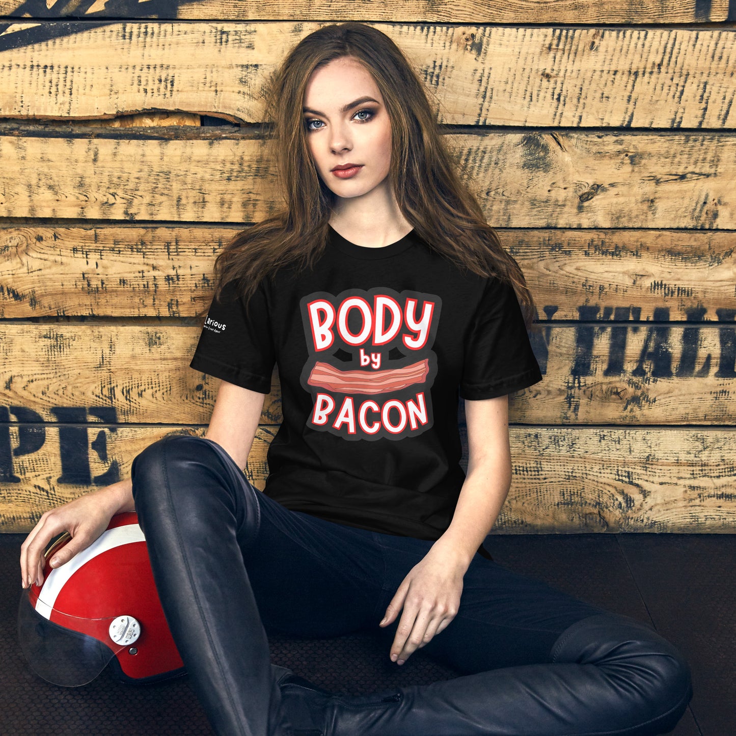 REALarious Official Body By Bacon T-Shirt