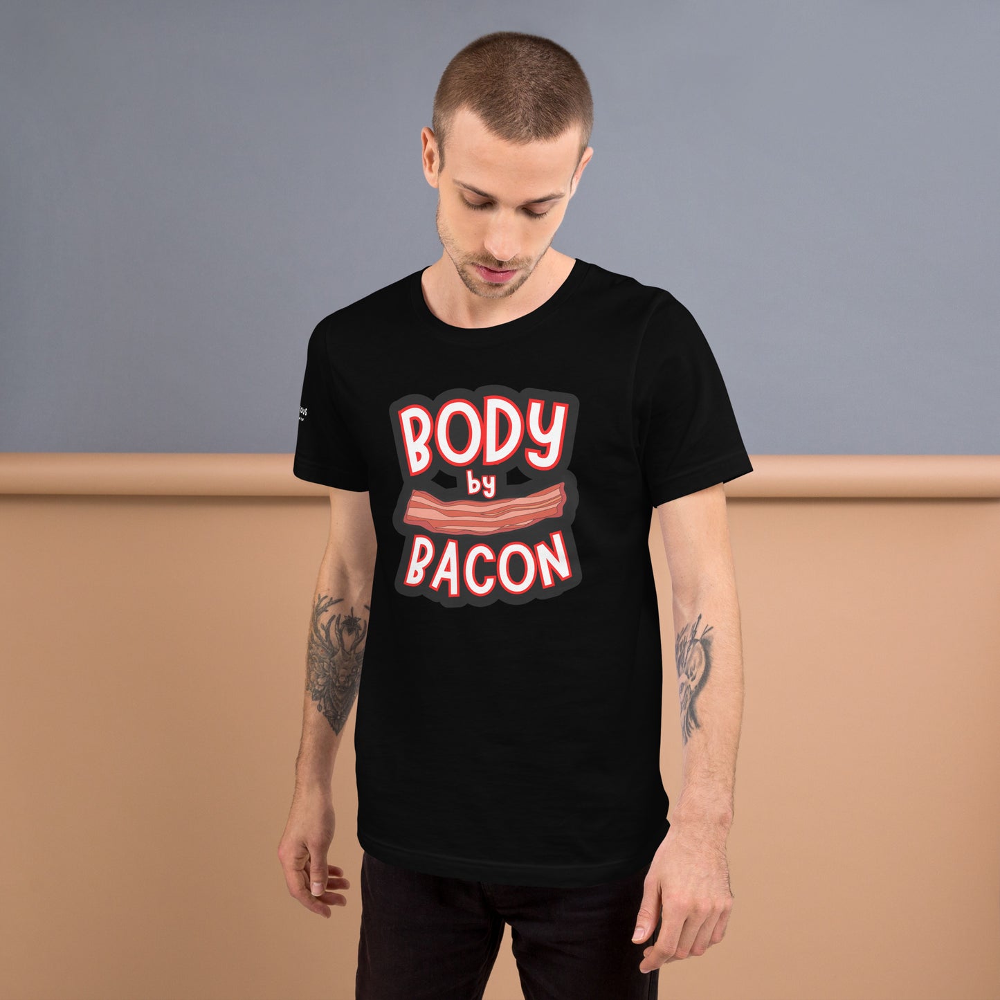 REALarious Official Body By Bacon T-Shirt